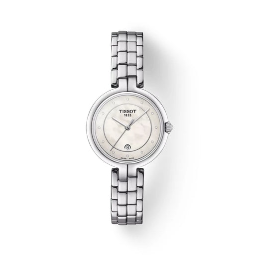 Tissot Flamingo 30Mm T0942101111601 White mother-of-pearl Women's Watch_1