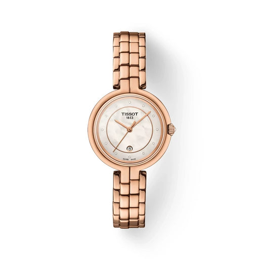 Tissot Flamingo 30Mm T0942103311602 White mother-of-pearl Women's Watch_1