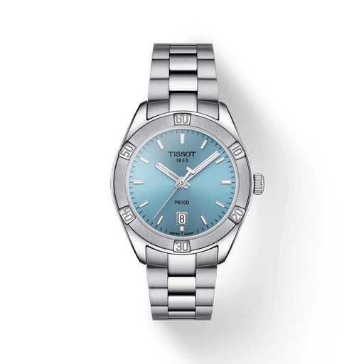 Tissot Pr 100 Sport Chic 36Mm T1019101135100 Light blue Women's Watch_1
