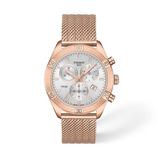 Tissot PR 100 Sport Chic 38mm Silver Women's Watch T1019173303100_1
