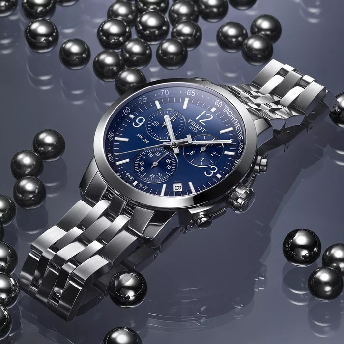 Tissot Prc 200 43Mm T1144171104700 Blue Men's Watch_10