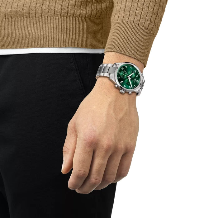 Tissot Chrono Xl Classic T1166171109200 Green Men's Watch_5