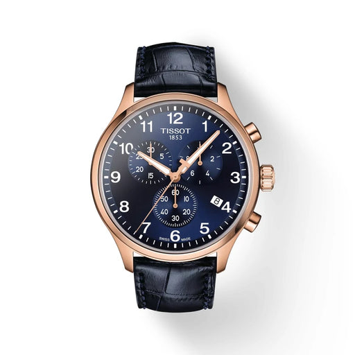 Tissot Chrono Xl Classic 45Mm T1166173604200 Blue Men's Watch_1