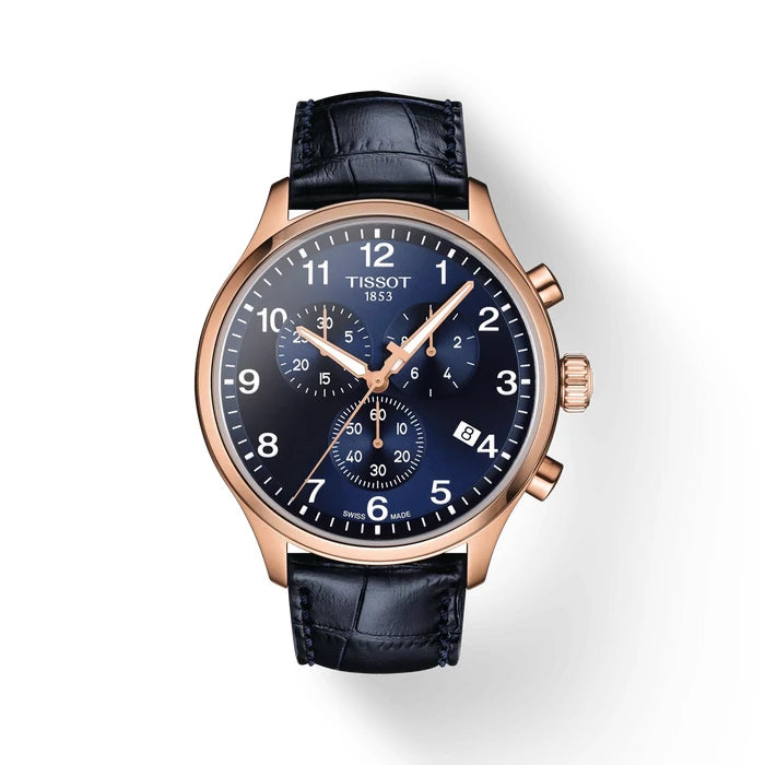 Tissot Chrono Xl Classic 45Mm T1166173604200 Blue Men's Watch_1