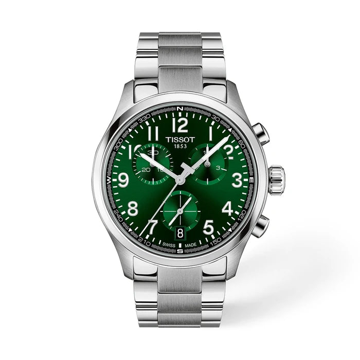 Tissot Chrono L 42mm Green Men's Watch T1164171109200_1