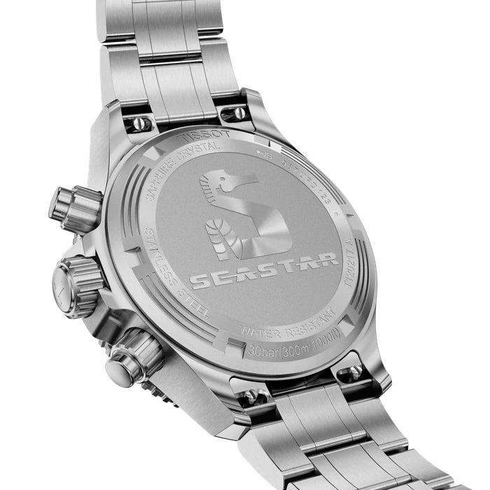 Tissot Seastar 1000 38mm Grey gradient Watch T1202171101100