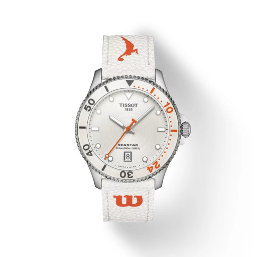 Tissot Seastar Wilson Wnba 40Mm T1204101701100 White Unisex Watch_1