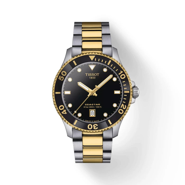 Tissot Seastar 1000 40Mm T1204102205100 Black Men's Watch_1