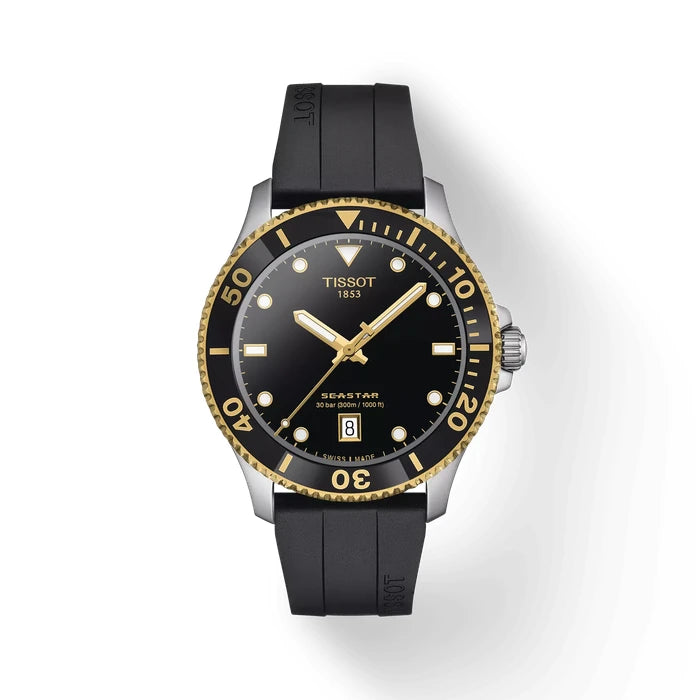 Tissot Seastar 1000 40Mm T1204102705100 Black Unisex Watch_1