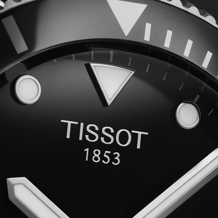 Tissot Seastar 1000 40Mm T1204102705100 Black Unisex Watch_9