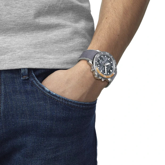 Tissot Seastar 1000 45.5mm Grey Watch T1204171708101