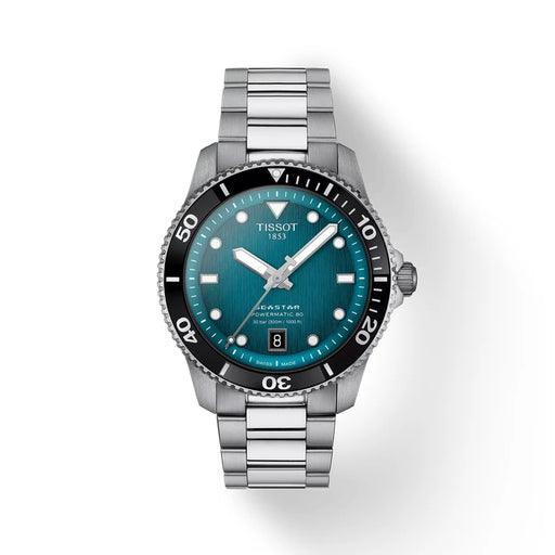 Tissot Seastar 1000 40Mm T1208071109100 Graded turquoise-black Unisex Watch_1