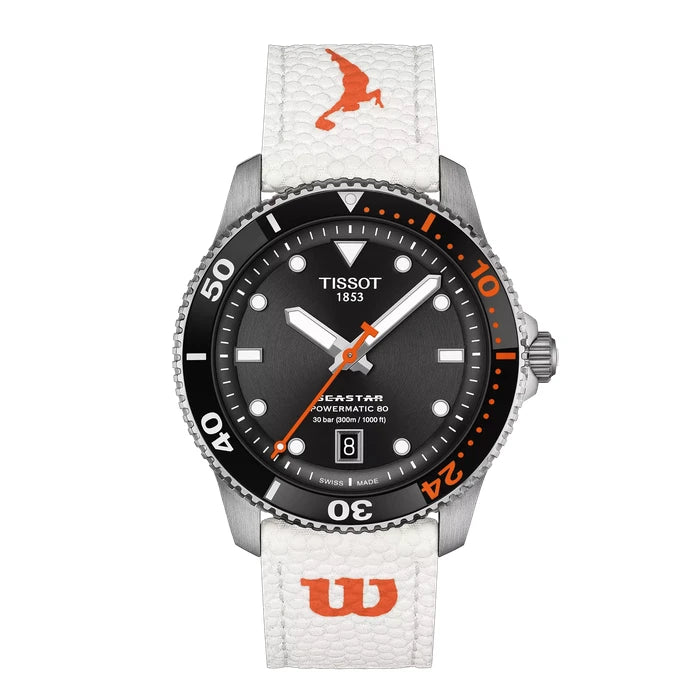 Tissot Seastar Wilson Wnba 40Mm T1208071705100 Black Unisex Watch_12