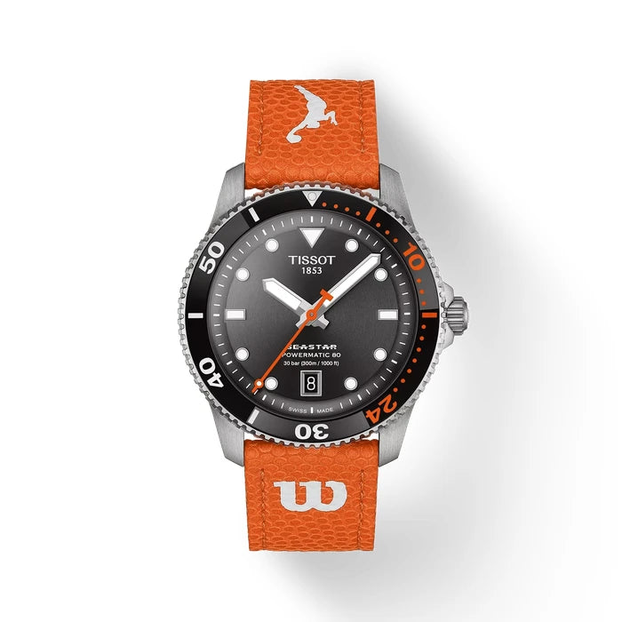 Tissot Seastar Wilson Wnba 40Mm T1208071705100 Black Unisex Watch_1