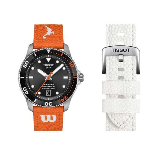 Tissot Seastar Wilson Wnba 40Mm T1208071705100 Black Unisex Watch_2
