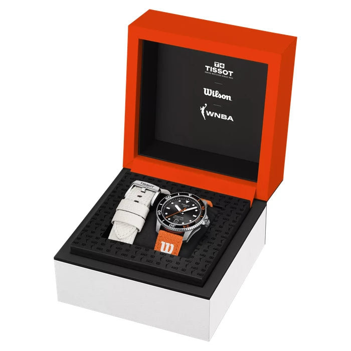 Tissot Seastar Wilson Wnba 40Mm T1208071705100 Black Unisex Watch_9