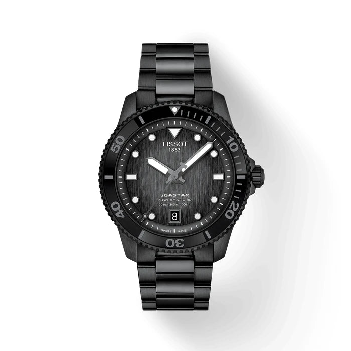 Tissot Seastar 1000 40Mm T1208073305100 Graded grey-black Unisex Watch_1