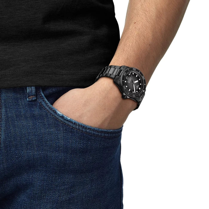 Tissot Seastar 1000 40Mm T1208073305100 Graded grey-black Unisex Watch_5
