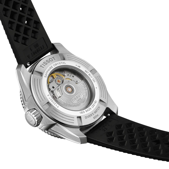 Tissot Seastar 2000 Professional 44mm Orange Watch T1209071728100