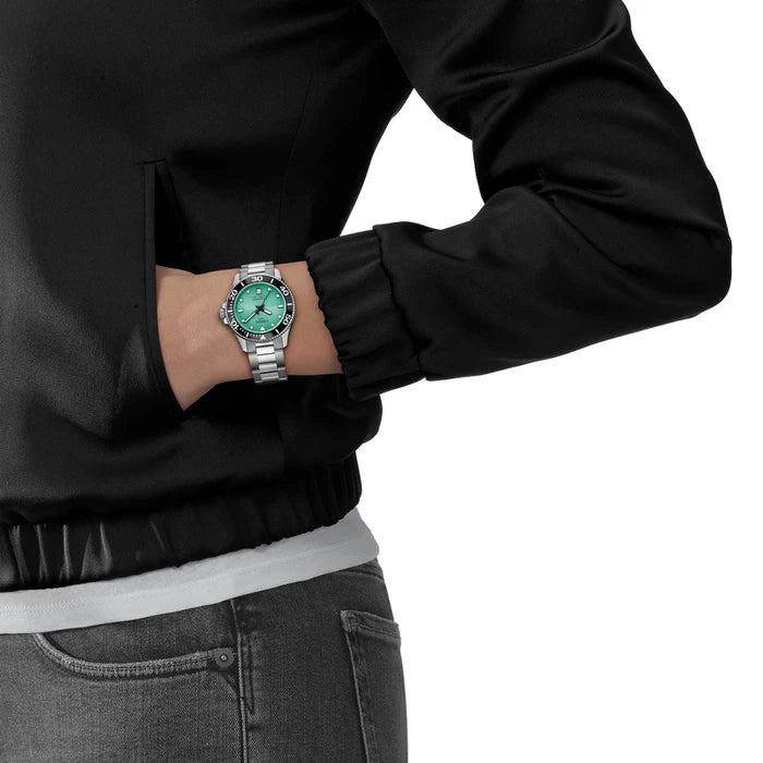 Tissot Seastar 1000 36mm Turquoise Women's Watch T1202101109100_3