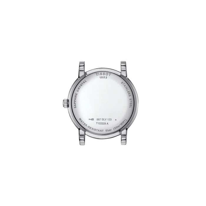 Tissot Carson Premium 32Mm T1222231635300 Light blue Women's Watch_3