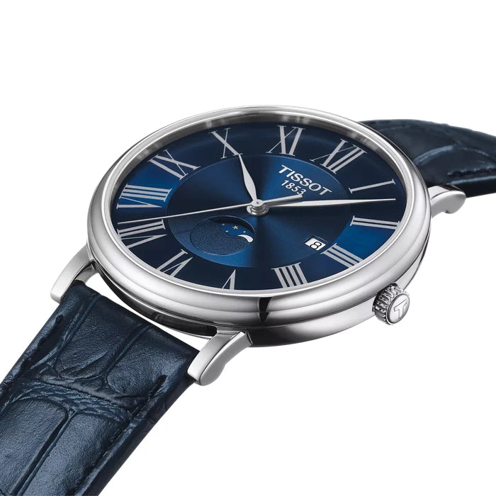 Tissot Carson Premium 40Mm T1224231604300 Blue Men's Watch_6