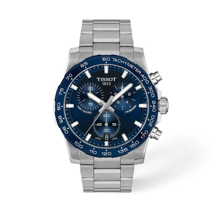 Tissot Supersport Chrono 42mm Blue Watch T1254171104100