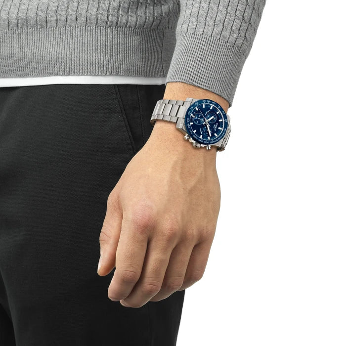 Tissot Supersport Chrono 42mm Blue Watch T1254171104100