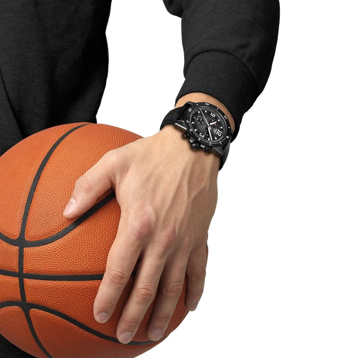 Tissot Supersport Nba Special Edition 45.5Mm T1256173706700 Graded anthracite-black Men's Watch_5