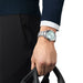 Tissot Gentleman 40Mm T1274071135100 Ice blue Men's Watch_5