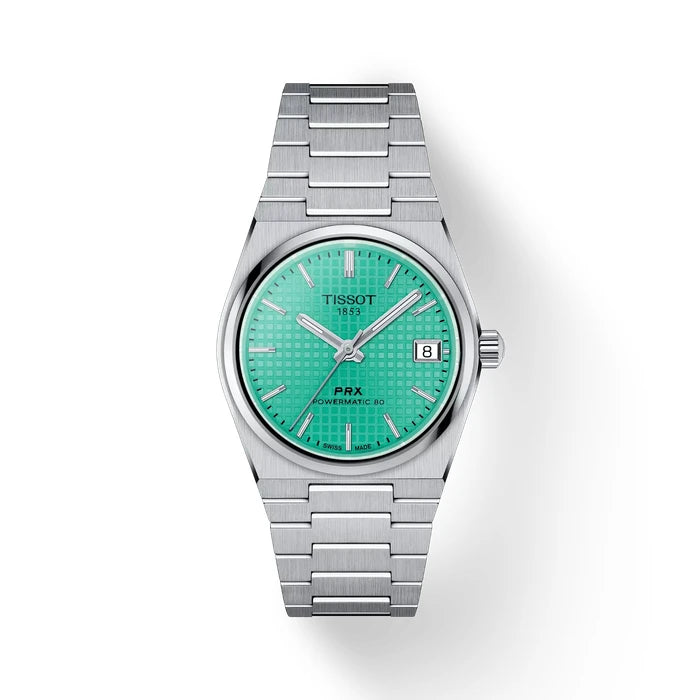 Tissot Prx 35Mm T1372071109101 Light green Unisex Watch_1