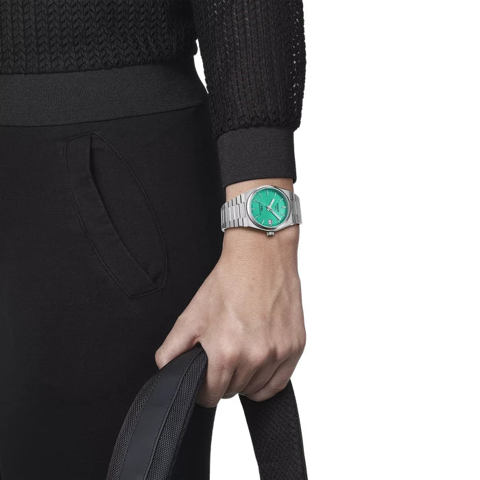 Tissot Prx 35Mm T1372071109101 Light green Unisex Watch_5