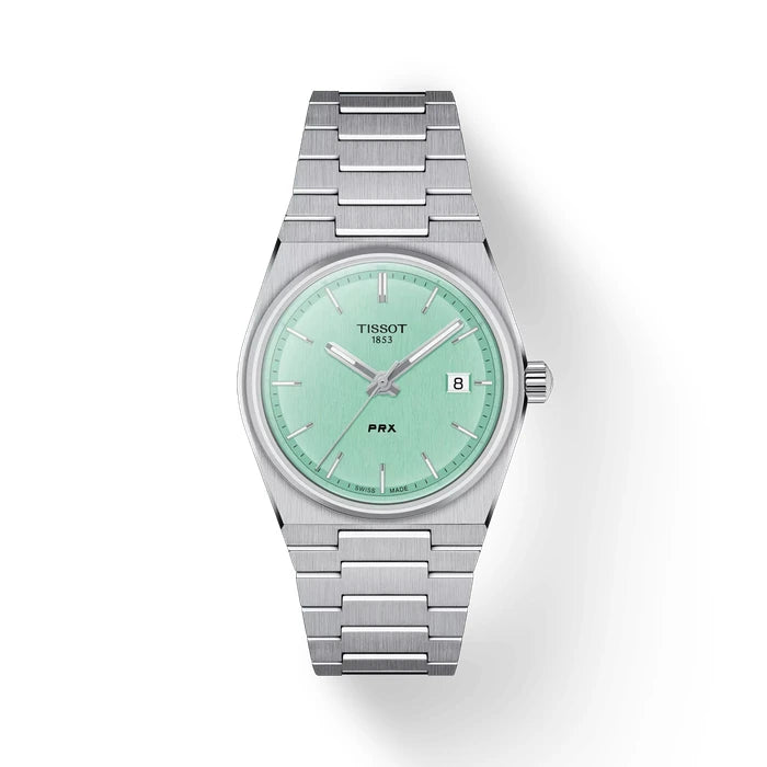 Tissot Prx 35Mm T1372101109100 Light green Unisex Watch_1