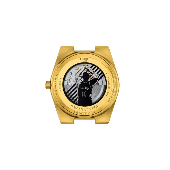Tissot Prx Damian Lillard Special Edition 40Mm T1374073305100 Black Men's Watch_3