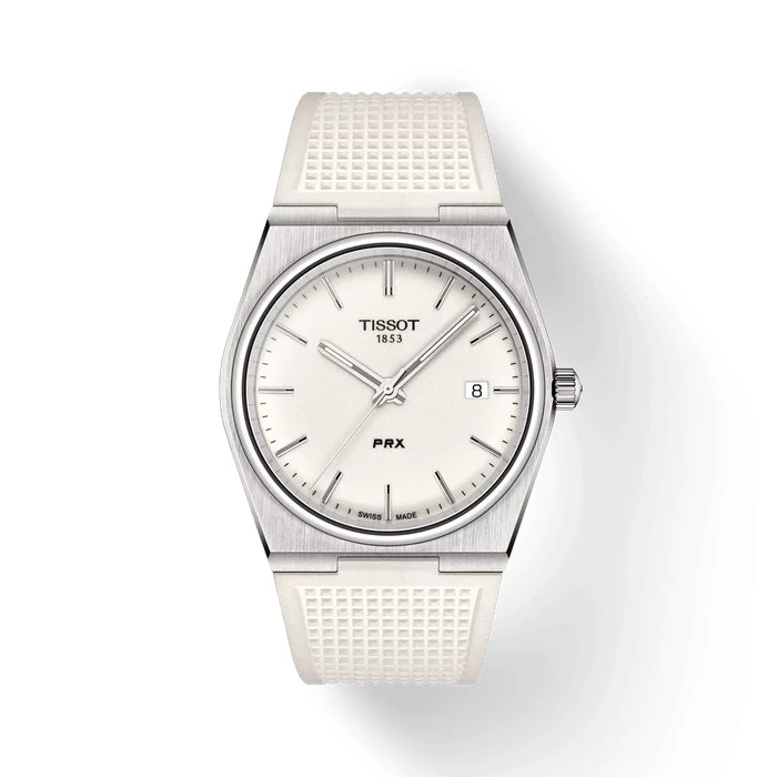 Tissot Prx 40Mm T1374101701100 White Men's Watch_1