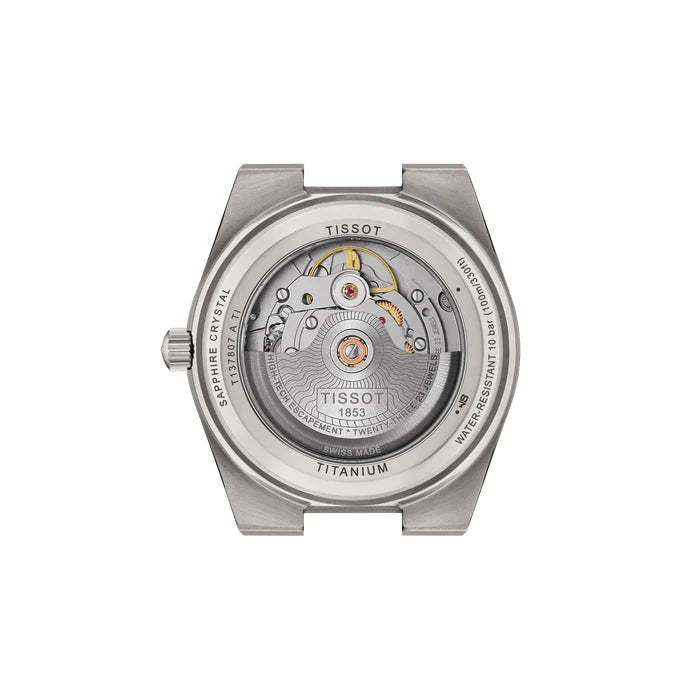 Tissot Prx Titanium 38Mm T1378074404100 Blue Unisex Watch_3
