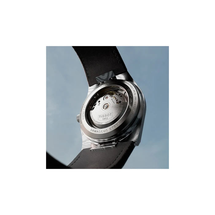 Tissot Prx Damascus Steel 38Mm T1378079608100 Grey Unisex Watch_10