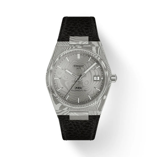Tissot Prx Damascus Steel 38Mm T1378079608100 Grey Unisex Watch_1
