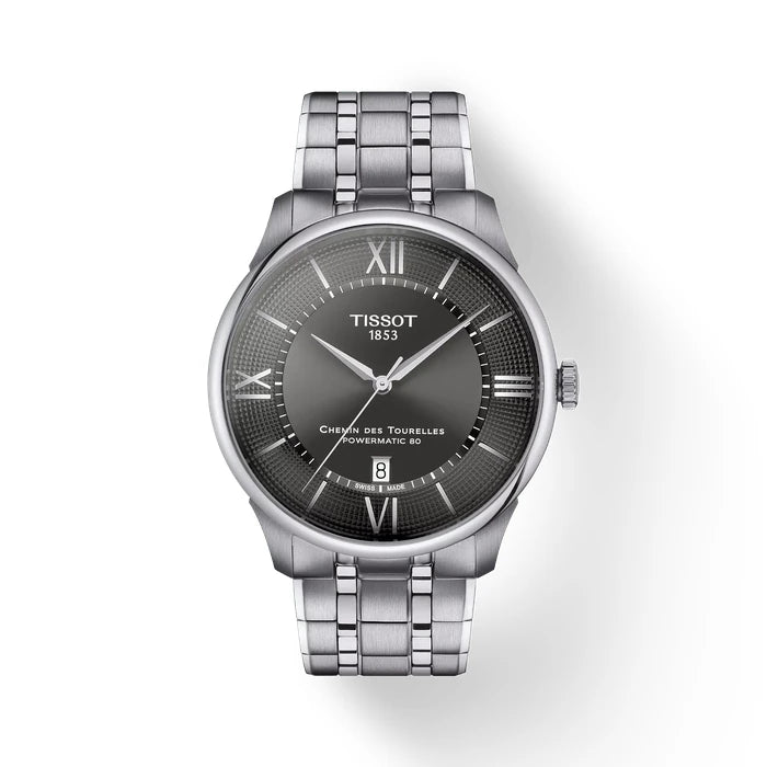 Tissot Chemin Des Tourelles 42Mm T1394071106800 Gunmetal Men's Watch_1