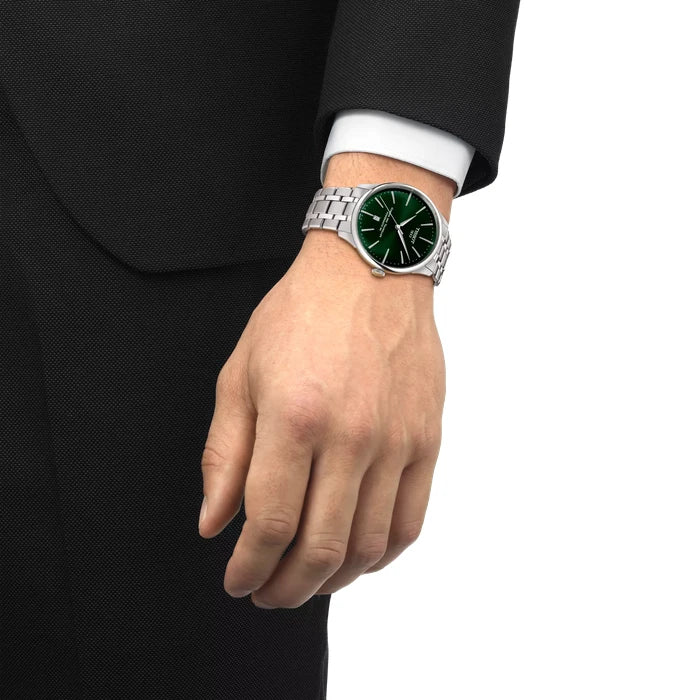 Tissot Chemin Des Tourelles 42Mm T1394071109100 Green Men's Watch_5