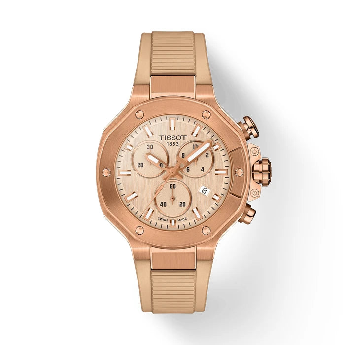 Tissot T-Race 38Mm T1418173750100 Nude Unisex Watch_1