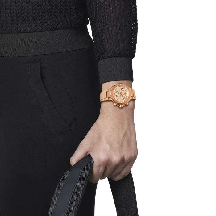 Tissot T-Race 38Mm T1418173750100 Nude Unisex Watch_5
