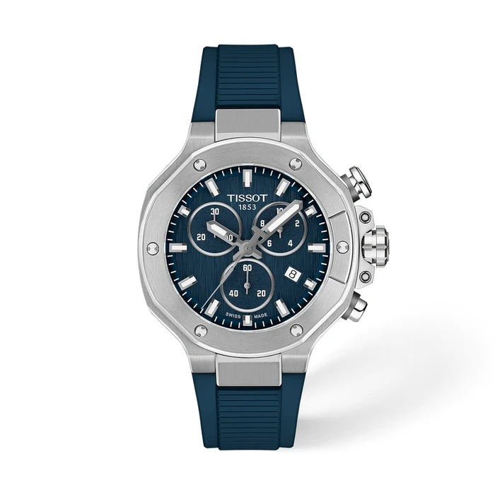 Tissot T-Race 38mm Blue Men's Watch T1418171704100_1