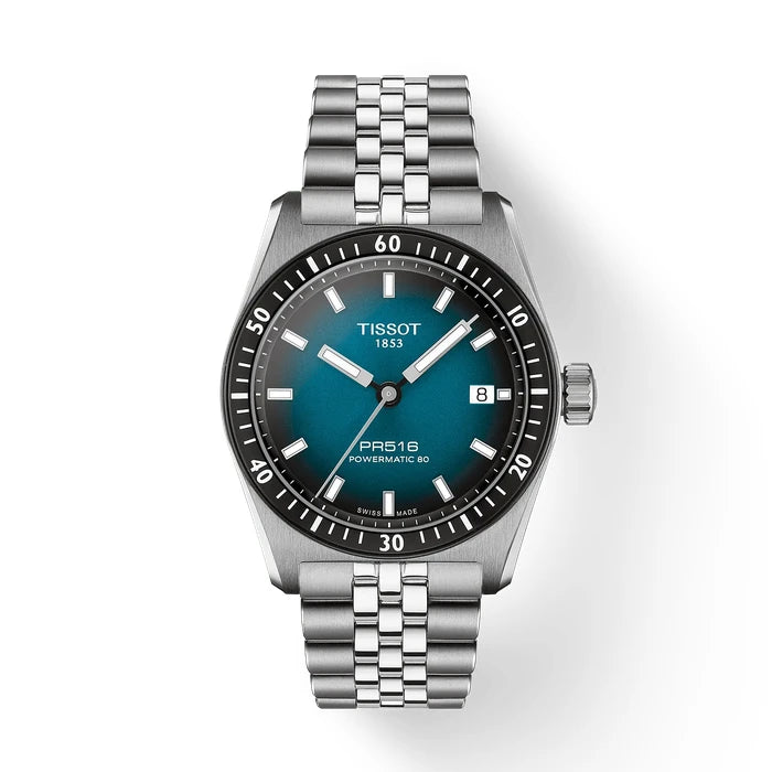 Tissot Pr516 38Mm T1494071104100 Graded blue-black Unisex Watch_1