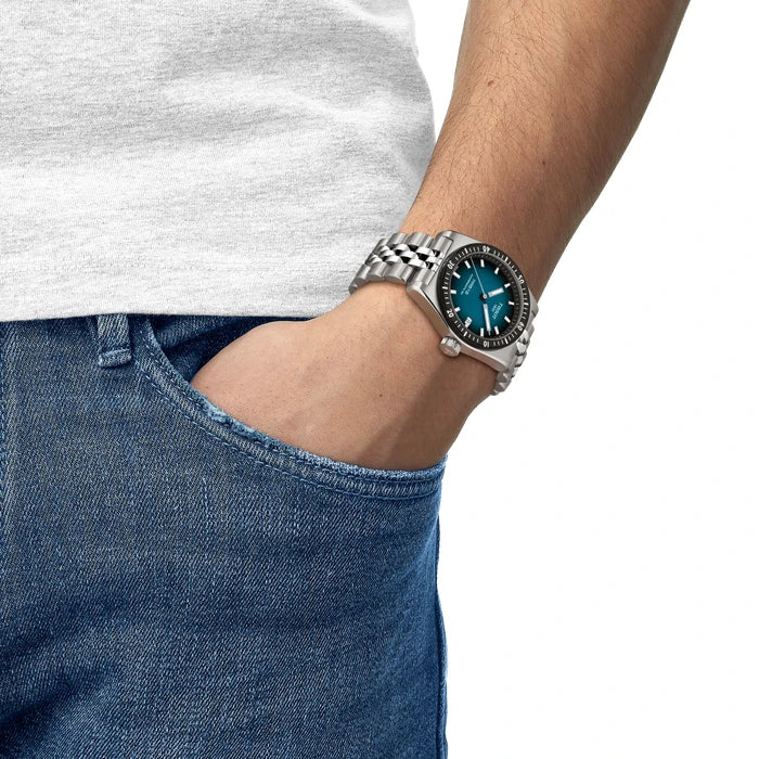 Tissot Pr516 38Mm T1494071104100 Graded blue-black Unisex Watch_5
