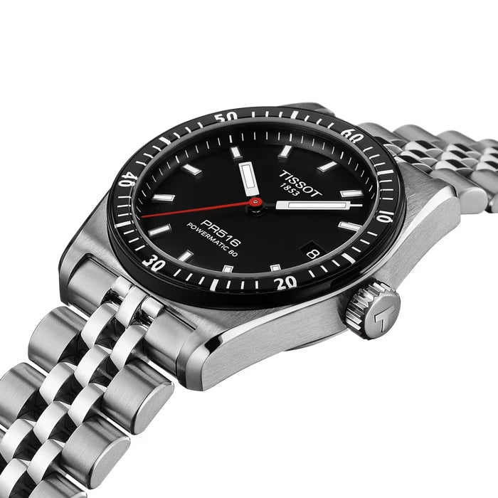 Tissot Pr516 38Mm T1494071105100 Black Unisex Watch_6