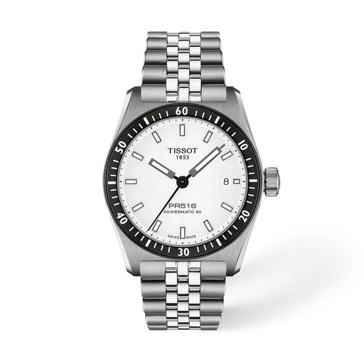 Tissot PR516 38mm White Men's Watch T1494071103100_1
