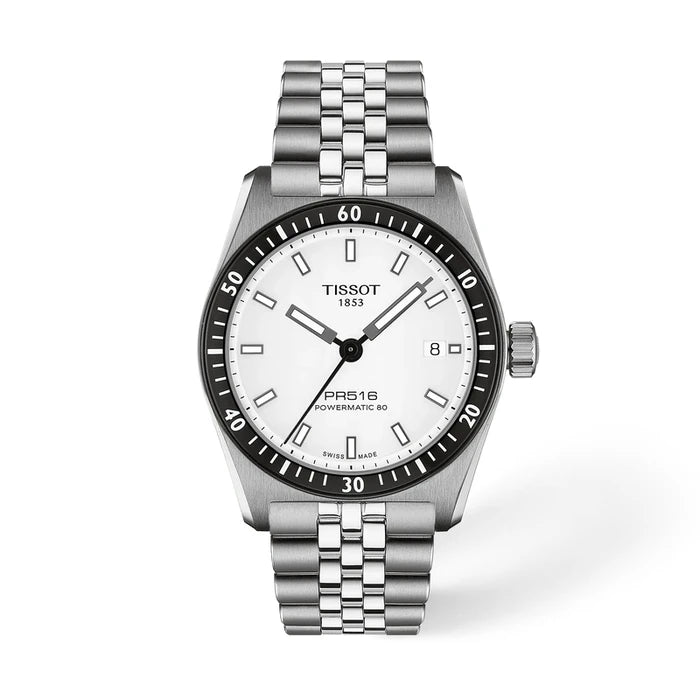Tissot PR516 38mm White Men's Watch T1494071103100_1