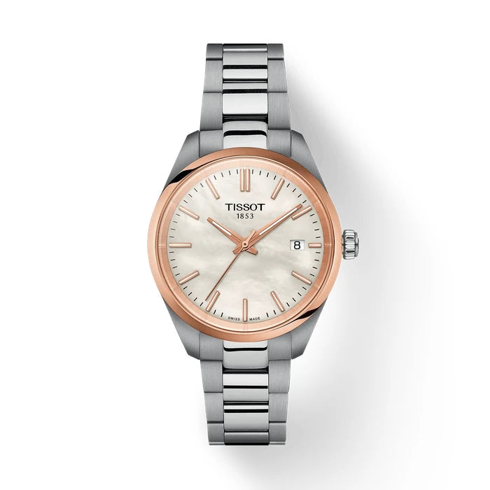 Tissot Pr 100 34Mm T1502102111100 White mother-of-pearl Unisex Watch_1