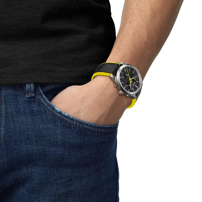 Tissot Pr 100 Tour De France 40Mm T1504171105100 Black Men's Watch_5